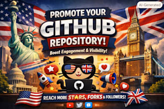 usa, uk promote your github repository to increase engagement and visibility
