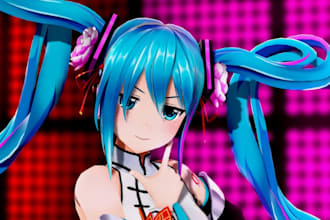 create 3d vtuber model, fix, rig, convert mmd, vrchat, koikatsu, vrm, warudo,sfm