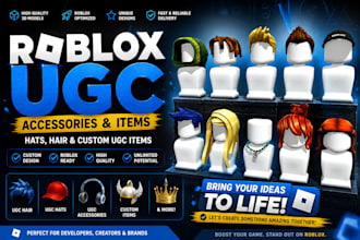 create roblox ugc accessories, roblox ugc item, roblox ugc hat, roblox ugc hair