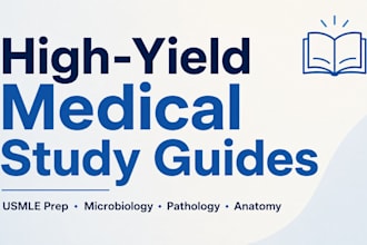 create high yield medical study guides for usmle and med school