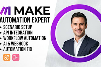build make com automation and workflow integration