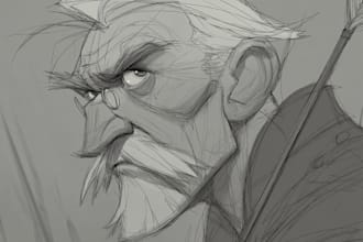 sketch your favorite character