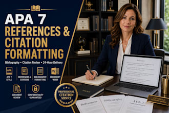 format your apa 7 references citations and bibliography professionally