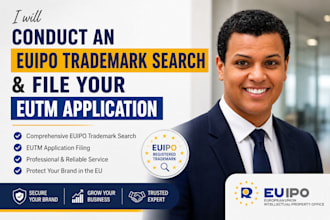 conduct an euipo trademark search and file your eutm application