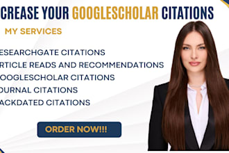 increase your google scholar citations and researchgate impact