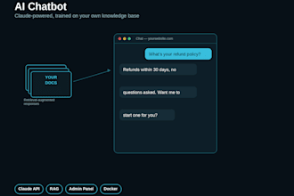 build an ai chatbot for your website using claude API