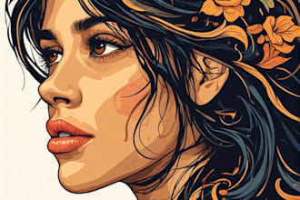 draw gta style vector cartoon portrait from your photo