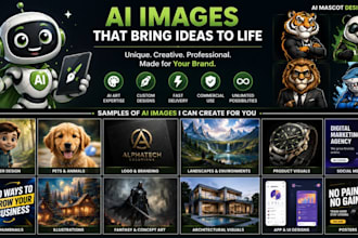 create ai art for you, characters, pets, fantasy