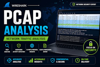 analyze network traffic and pcap files using wireshark
