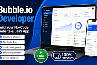 bubble io website build bubble app bubble saas bubble developer