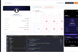 develop complete hrms erp software with mobile app