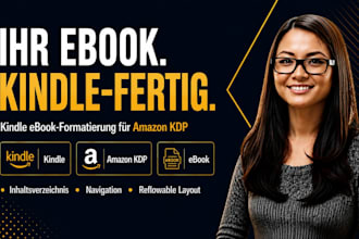 formatiere ihr ebook für kindle KDP und amazon