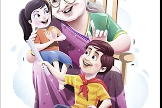 do warm hindi dadi voice over for stories, ads and narration