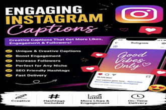 write ai content, instagram captions and documents