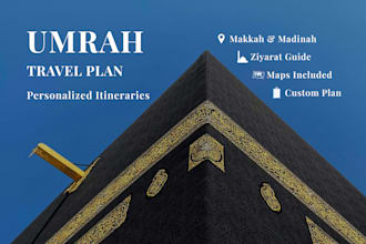 create your personalized umrah travel plan