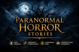 ghostwrite a realistic paranormal horror short story