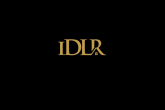 design minimalist and luxurious real estate network logo