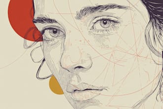 paint  vector line art illustration for you