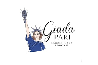 design creative podcast coach logo
