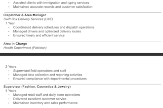 create an ats resume CV and cover letter for uae, gcc and international