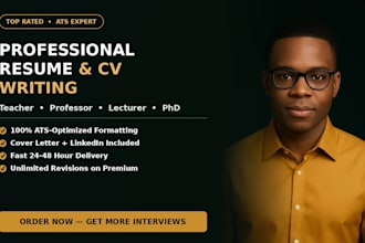 ats resume writing teacher professor cv cover letter linkedin profile