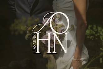 do wedding monogram, wedding invitation, wedding initials, luxury wedding logo