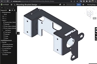 do sheet metal design, flat pattern dxf, laser cutting cad design in solidworks