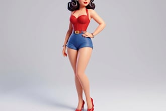 do a pin up girl and pin up