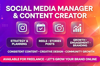 create and manage facebook pages and design attractive thumbnails