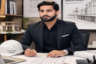do architecture drafting and design for permit construction
