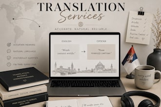 do accurate english to serbian translations