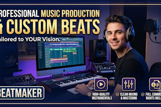 produce custom background music for your videos