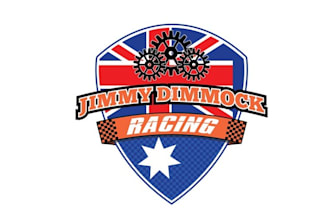 design fantastic motorcycle racing team logo