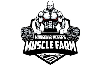 design aesthetics small town gym logo