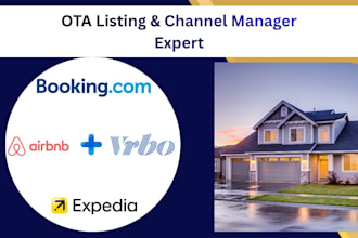 manage airbnb, booking com, expedia, krossbooking and guesty
