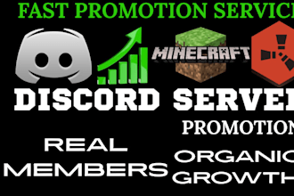 discord promotion minecraft server, discord advertising, discord growth