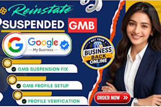 reinstate suspended gmb and fix google business profile suspension