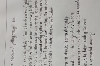 write anything with my beautiful handwriting