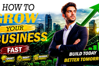 design eye catching business youtube thumbnail