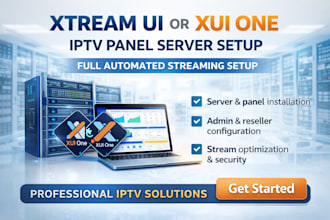 install and configure xtream ui or xui one panel with full setup