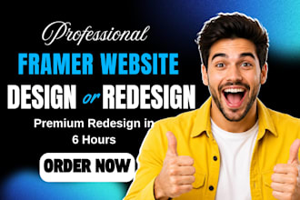 build framer website, redesign framer website, wix website, figma to framer