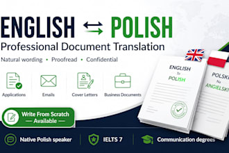 do polish english translation and localization
