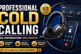 do professional cold calling and lead generation for your business