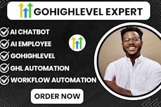 setup gohighlevel ai employee, ai chatbot and ghl workflow automation