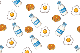 create custom seamless pattern cartoon design