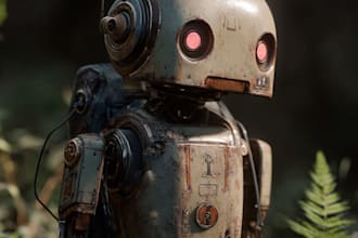 design sci fi mecha and robot concept art