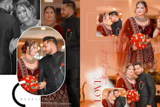 add professional photo editing and custom album design