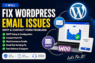 fix wordpress email not sending and SMTP issues