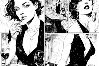 comic book illustration graphic novel comic cover comic artist nsfw comic page