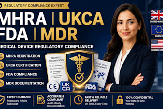 prepare mhra, ukca, fda and mdr compliance documentation